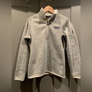 Patagonia 1/4 zip better sweater. Size women’s small. Worn twice. Like new.